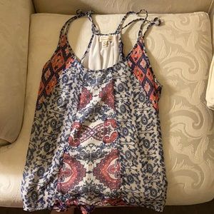 Bohemian chic tank top